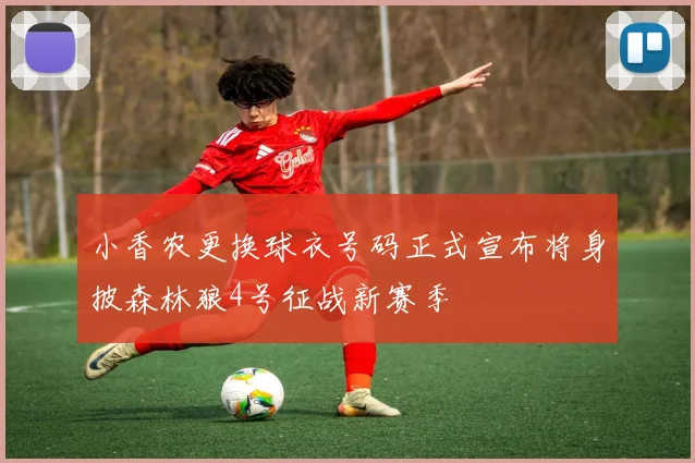 小香农更换球衣号码正式宣布将身披森林狼4号征战新赛季